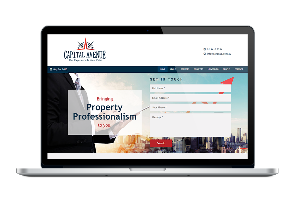 Capital Avenue Website Design & Development